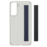 Samsung Original Galaxy S21 FE -suojakuori Slim Strap Cover, musta