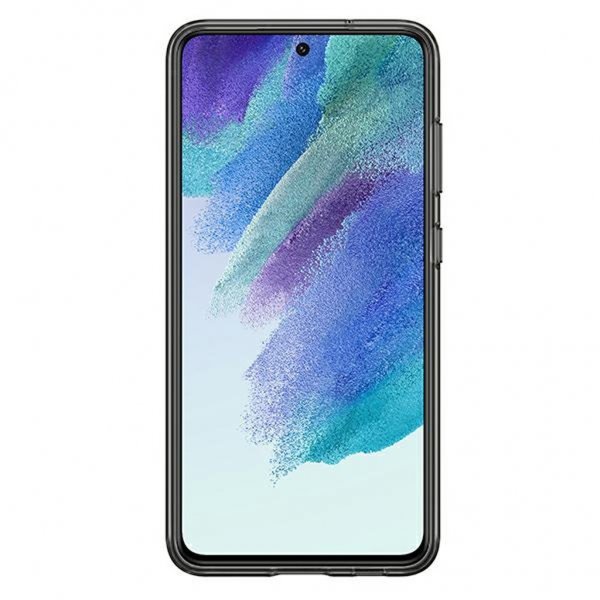 Samsung Original Galaxy S21 FE -suojakuori Slim Strap Cover, musta