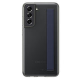 Samsung Original Galaxy S21 FE -suojakuori Slim Strap Cover, musta