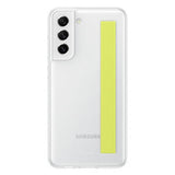 Samsung Original Galaxy S21 FE -suojakuori Slim Strap Cover, valkoinen
