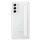 Samsung Original Galaxy S21 FE -suojakuori Slim Strap Cover, valkoinen