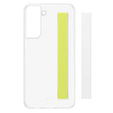 Samsung Original Galaxy S21 FE -suojakuori Slim Strap Cover, valkoinen