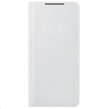 Samsung Original Galaxy S21 Plus -kotelo LED View Cover, vaaleanharmaa