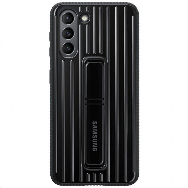 Samsung Alkuperäinen Galaxy S21 Plus Suojakuori Protective Standing Cover, musta