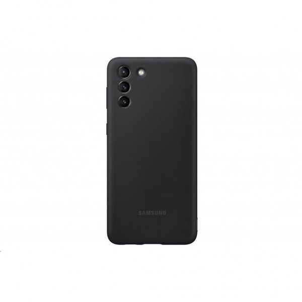 Samsung Original Galaxy S21 Plus Silikonikuori Musta