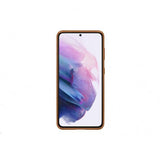 Samsung Original Galaxy S21 Nahkakotelo Ruskea