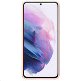 Samsung Alkuperäinen Galaxy S21 Kuori Silikonikuori Vaaleanpunainen