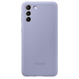 Samsung Alkuperäinen Galaxy S21 Silikonisuojakuori Violetti