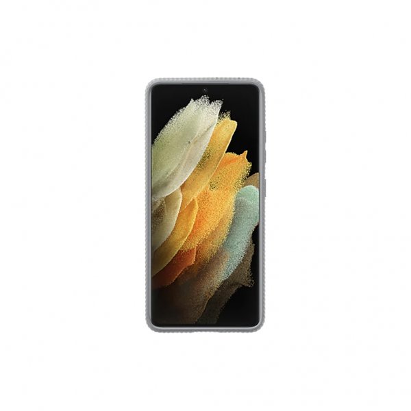Samsung Alkuperäinen Galaxy S21 Ultra Suojakuori Jalustalla Harmaa