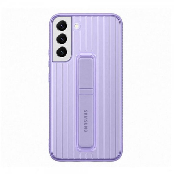 Samsung Alkuperäinen Galaxy S22 Plus Protective Standing Cover -suojakuori, laventeli