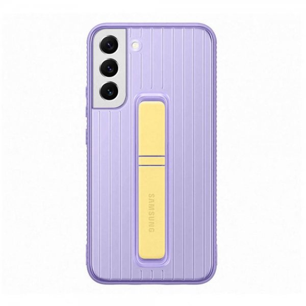 Samsung Alkuperäinen Galaxy S22 Plus Protective Standing Cover -suojakuori, laventeli