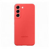 Samsung Alkuperäinen Galaxy S22 Plus Suojakuori Silikonikansi Coral