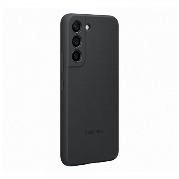 Samsung alkuperäinen Galaxy S22 Plus Silicone Cover, musta