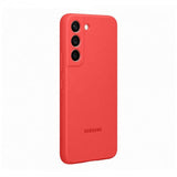 Samsung Alkuperäinen Galaxy S22 Kuori Silikonisuojus Coral