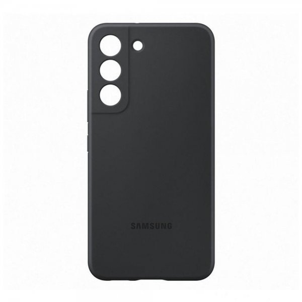Samsung Original Galaxy S22 -silikonisuojakuori, musta