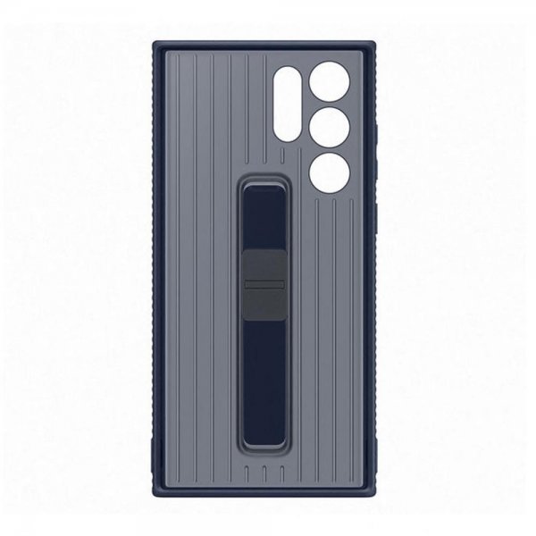 Samsung alkuperäinen Galaxy S22 Ultra -suojakuori, Protective Standing Cover, Navy
