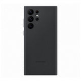 Samsung Alkuperäinen Galaxy S22 Ultra Silikonikuori Musta