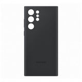 Samsung Alkuperäinen Galaxy S22 Ultra Silikonikuori Musta