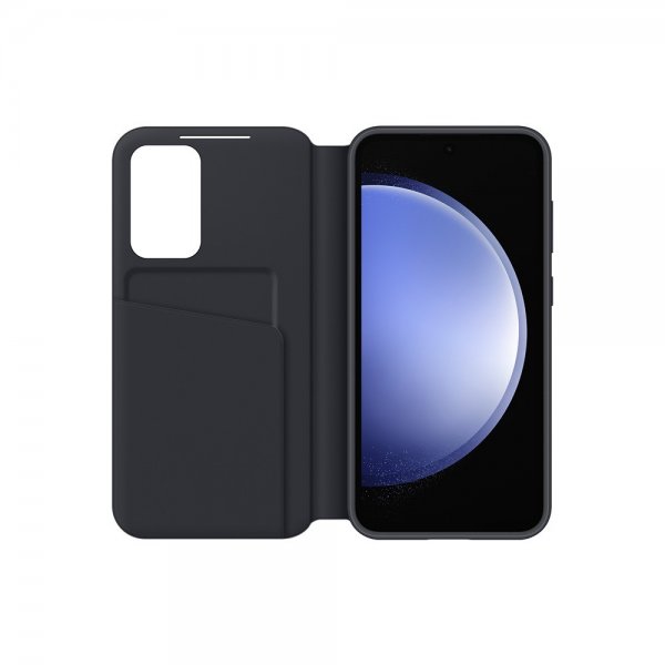 Samsung Original Galaxy S23 FE Smart View Wallet -suojakotelo, musta