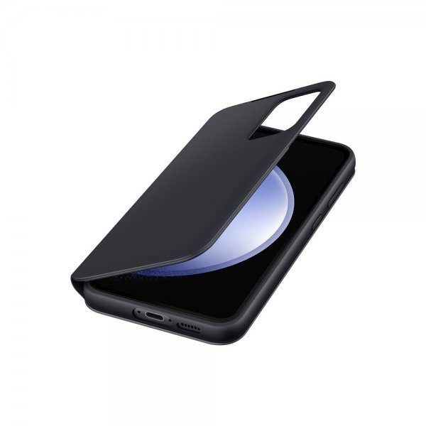 Samsung Original Galaxy S23 FE Smart View Wallet -suojakotelo, musta