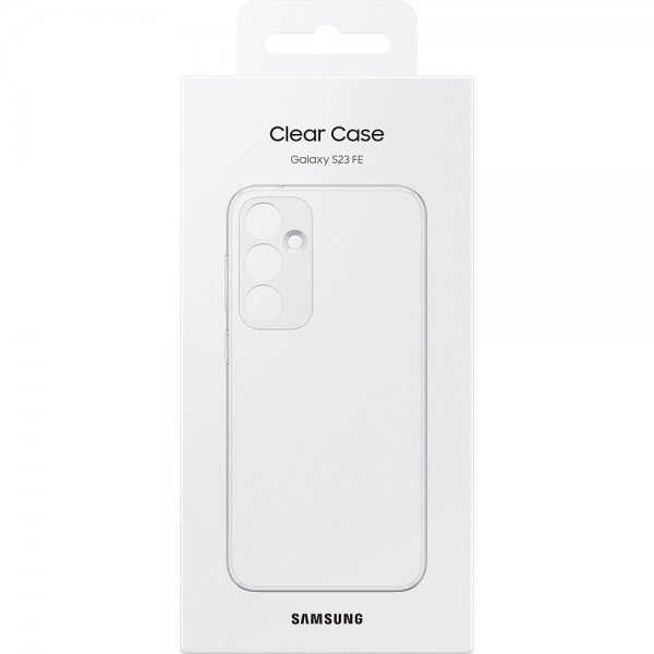 Samsung Alkuperäinen Galaxy S23 FE Kuori Clear Case Läpinäkyvä
