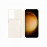 Samsung alkuperäinen Galaxy S23 Plus kotelo Smart View Wallet Case, Cream
