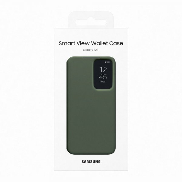Samsung Original Galaxy S23 Smart View Wallet Cover Khaki