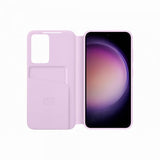 Samsung Original Galaxy S23 Plus -suojakotelo Smart View Wallet Case Lavender
