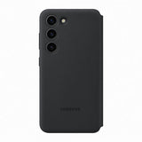 Samsung Alkuperäinen Galaxy S23 Plus -suojakotelo Smart View Wallet Case, musta