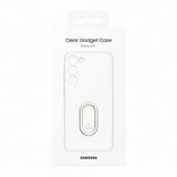 Samsung alkuperäinen Galaxy S23 Plus -suojakuori, läpinäkyvä Gadget Case