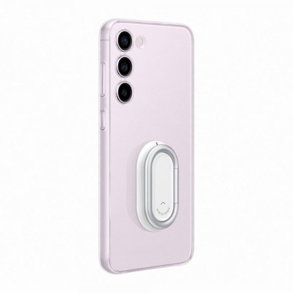 Samsung alkuperäinen Galaxy S23 Plus -suojakuori, läpinäkyvä Gadget Case