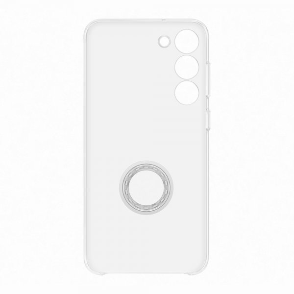 Samsung alkuperäinen Galaxy S23 Plus -suojakuori, läpinäkyvä Gadget Case