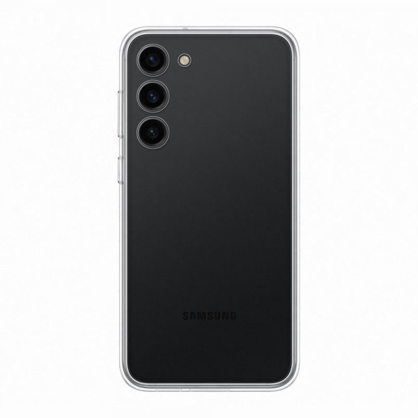 Samsung Alkuperäinen Galaxy S23 Plus Suojakuori Frame Case Musta