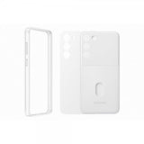 Samsung Alkuperäinen Galaxy S23 Plus Suojakuori Frame Case Valkoinen