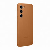 Samsung Original Galaxy S23 Plus -nahkasuojakuori, Camel