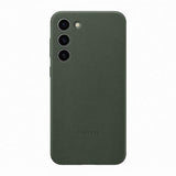 Samsung Original Galaxy S23 Plus Nahkainen Suojakuori Vihreä