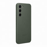 Samsung Original Galaxy S23 Plus Nahkainen Suojakuori Vihreä