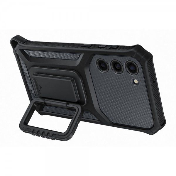 Samsung Original Galaxy S23 Plus -suojakuori, Rugged Gadget Case, musta