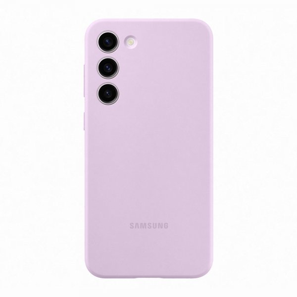 Samsung Original Galaxy S23 Plus -suojakuori silikoninen, väri laventeli