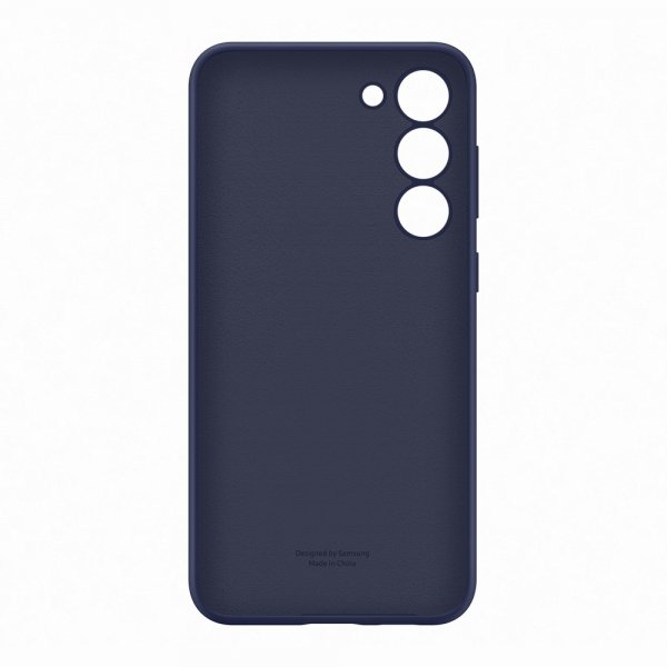 Samsung alkuperäinen Galaxy S23 Plus -silikonikuori, laivastonsininen
