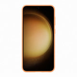 Samsung Original Galaxy S23 Plus -silikonikuori, oranssi