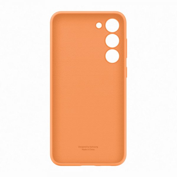 Samsung Original Galaxy S23 Plus -silikonikuori, oranssi