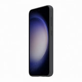 Samsung alkuperäinen Galaxy S23 Plus -silikonikotelo kahvalla, musta