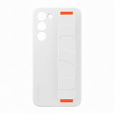 Samsung Original Galaxy S23 Plus -suojakuori Silicone Grip Case, valkoinen