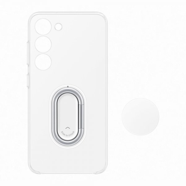 Samsung Original Galaxy S23 Clear Gadget Case - läpinäkyvä