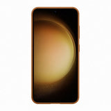 Samsung Original Galaxy S23 Kuori Leather Cover Camel