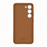 Samsung Original Galaxy S23 Kuori Leather Cover Camel