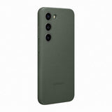 Samsung Original Galaxy S23 Kuori Leather Cover Vihreä