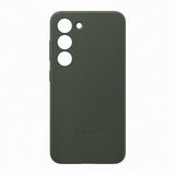 Samsung Original Galaxy S23 Kuori Leather Cover Vihreä