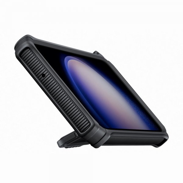 Samsung Original Galaxy S23 Kuori Rugged Gadget Case Musta